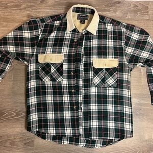 Timberland Green Plaid Men's Shirt